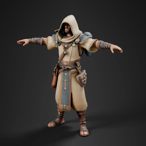 Ashurath Desert Wanderer Character