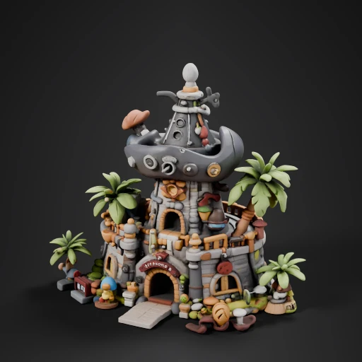 Pirate Village Building